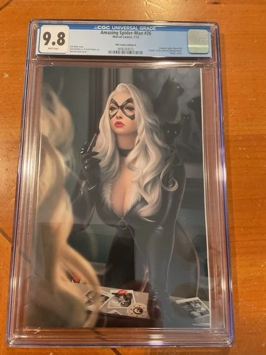 Amazing Spider-Man 26 CGC 9.8 Virgin Edition B Warren Louw