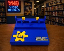 Manual VHS mould Remover And Rewinder Custom Video Tape Cassette Cleaner Unique