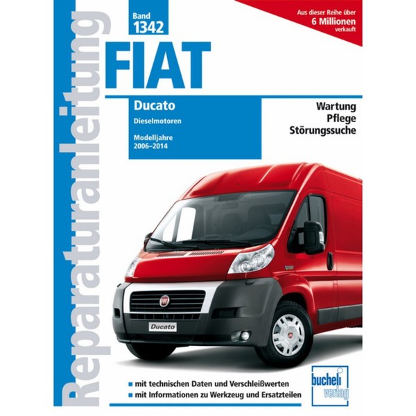 Fiat Ducato Typ 250 Diesemotoren (2006-2014) Reparaturanleitung Bucheli Verlag-image