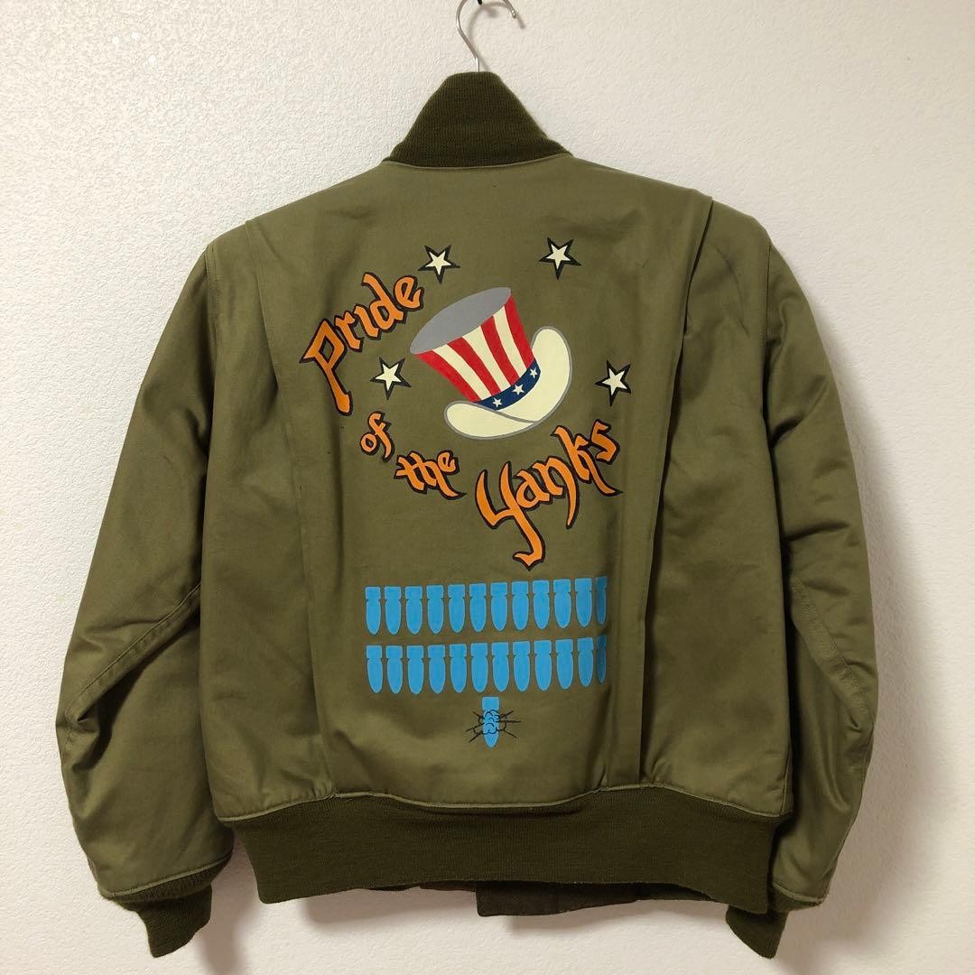 Buzz Rickson's Tanker Jacket Back Paint Yankee Sp… - image 1