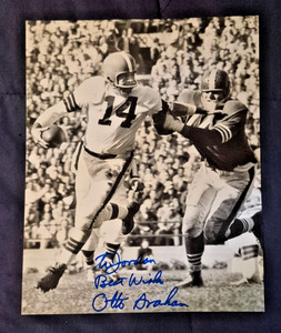 Otto Graham  Cleveland Browns HOFer Autographed Photograph