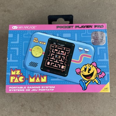 MS. PAC-MAN My Arcade DGUNL-7010 Pocket Player Pro Handheld Portable Gaming OB