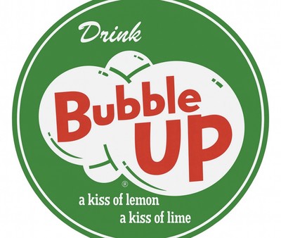 Legendary Bubble Up Soda Lemon Lime  High Quality Round  Sign