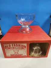 Zeroll Old Fashioned Ice Cream Fountain Glassware SuperDish 4 Pack Malt