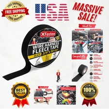 Durable Wire Harness Tape 3/4 Inch x 50 ft - Residue-Free & High Temp Insulation