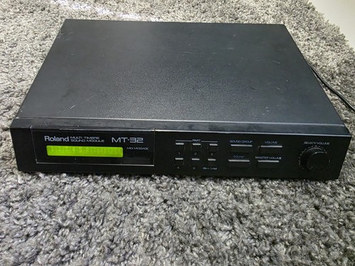 Roland MT-32 Multi-Timbre Sound Module Synthesizer Unit Only Read Description