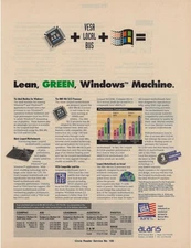 Alaris Leopard Motherboards 1993 Vintage Print Ad Fremont California u Original