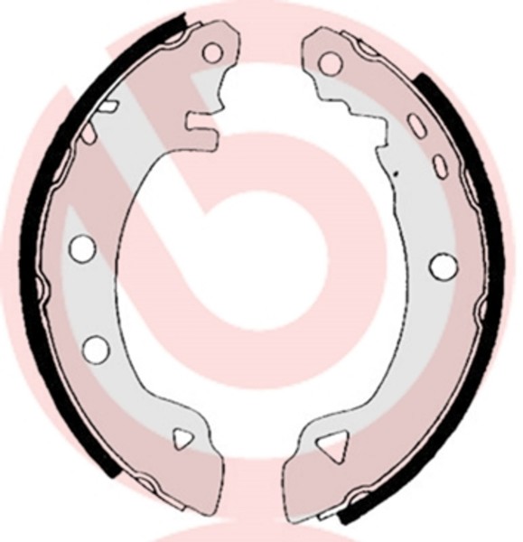 Brembo Bremsbackensatz S 23 507 FüR Renault CitroËN 19 AX 2 Chamade F401 F40H ZA-image
