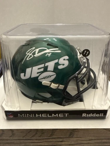 Sam Darnold Seattle Seahawks Star Autographed Riddell Speed Jets Mini Helmet!