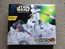 Hasbro Star Wars Power of the Force Hoth Battle  playset base  ESB Gun Turret