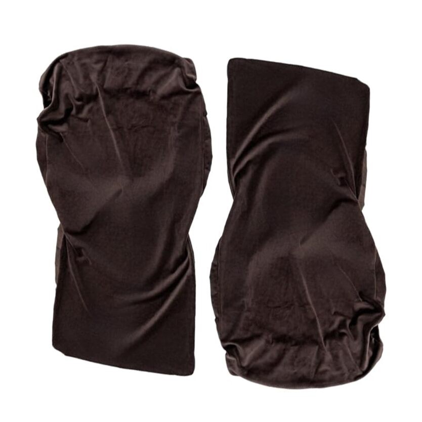 Adjustable Brown PS Floor Chair with Back Support Cover Only