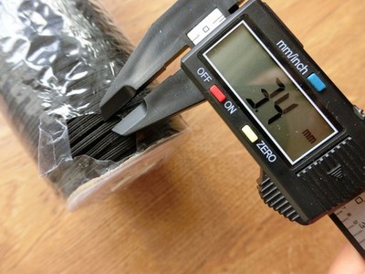 200 Yards/Rolle schwarz flach 3 mm breit stark elastisch gewebt elastisch - zum Nähen