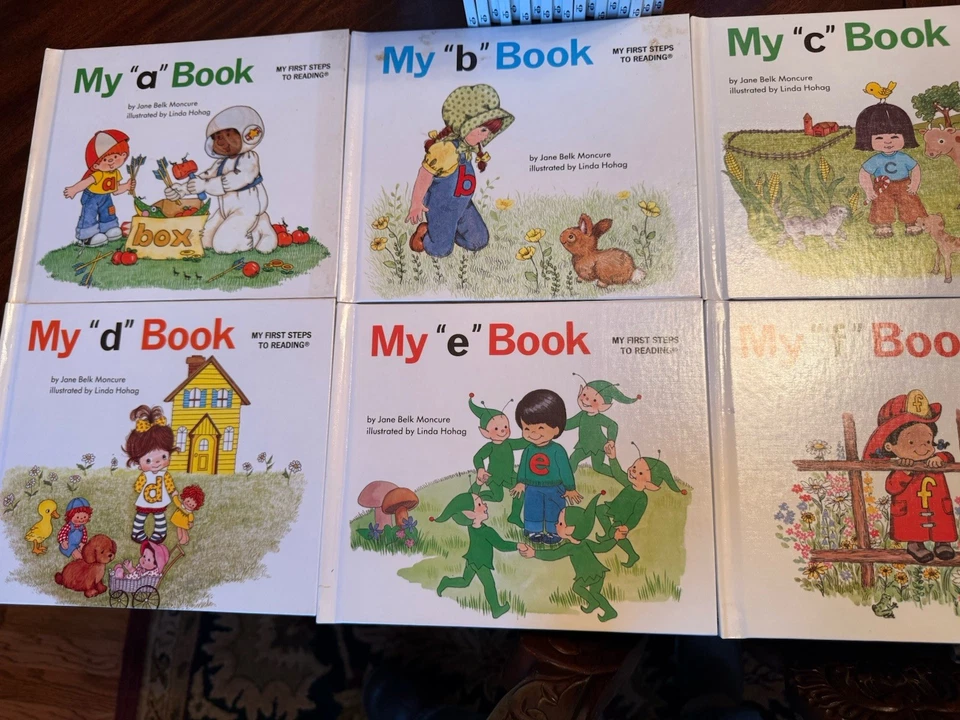 MY FIRST STEPS TO READING ABC Series Books by  MONCURE - LOT Of 24 VINTAGE 1991 - Image 2 of 4