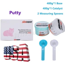 A-Silicone Impression Putty Soft Regular Set 200 mL + 200 mL