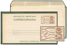 MEXICO 1977 $3 EXPORTA CRGRMA WMKD 12mm GUM CLS18