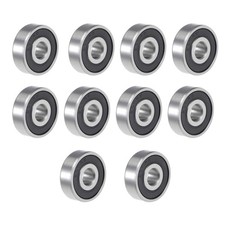 626-2RS Ball Bearings - 6mm Bore ID, 19mm OD, 6mm Width Pre-Lubricated and AB...