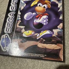 Rayman Sega Saturn Complete PAL