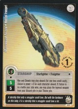 Millennium Falcon - Modified Transport L - 1st Day Stamped Ungraded JK: Premie