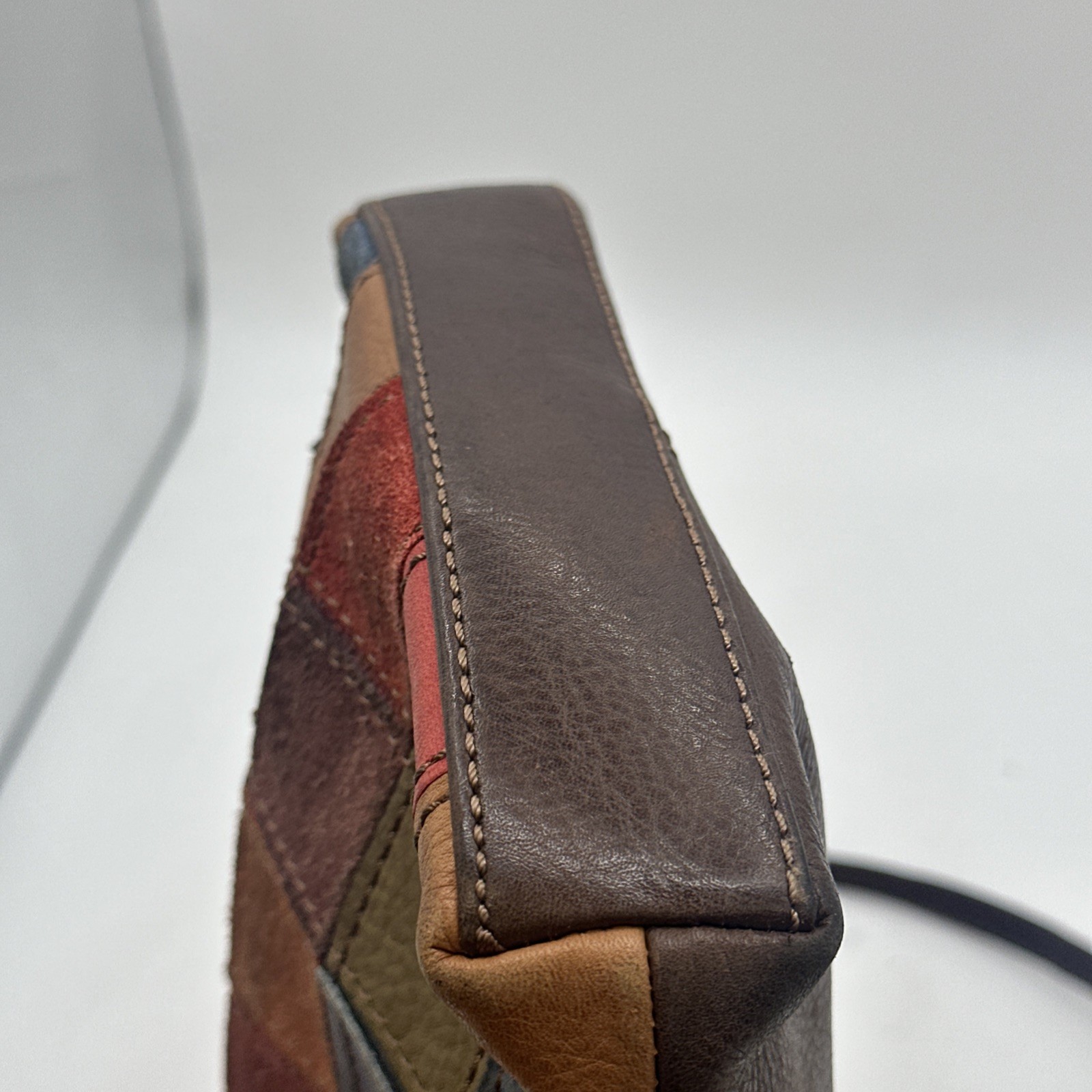 Fossil Patchwork Bag Multicolor Small Crossbody Y… - image 14