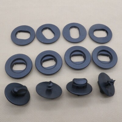 4X Floor Mat Clips Kit 3D0864851B41 & 3D0061795B41 For VW Golf GTI