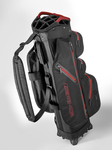 Mercedes Benz AMG Original Golf Cartbag Schwarz/Rot Neu - 第 2/2 張圖片