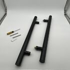 Lvyihan 24” Black Wood Or Glass Door Handle Double Sided Pull Push Round New