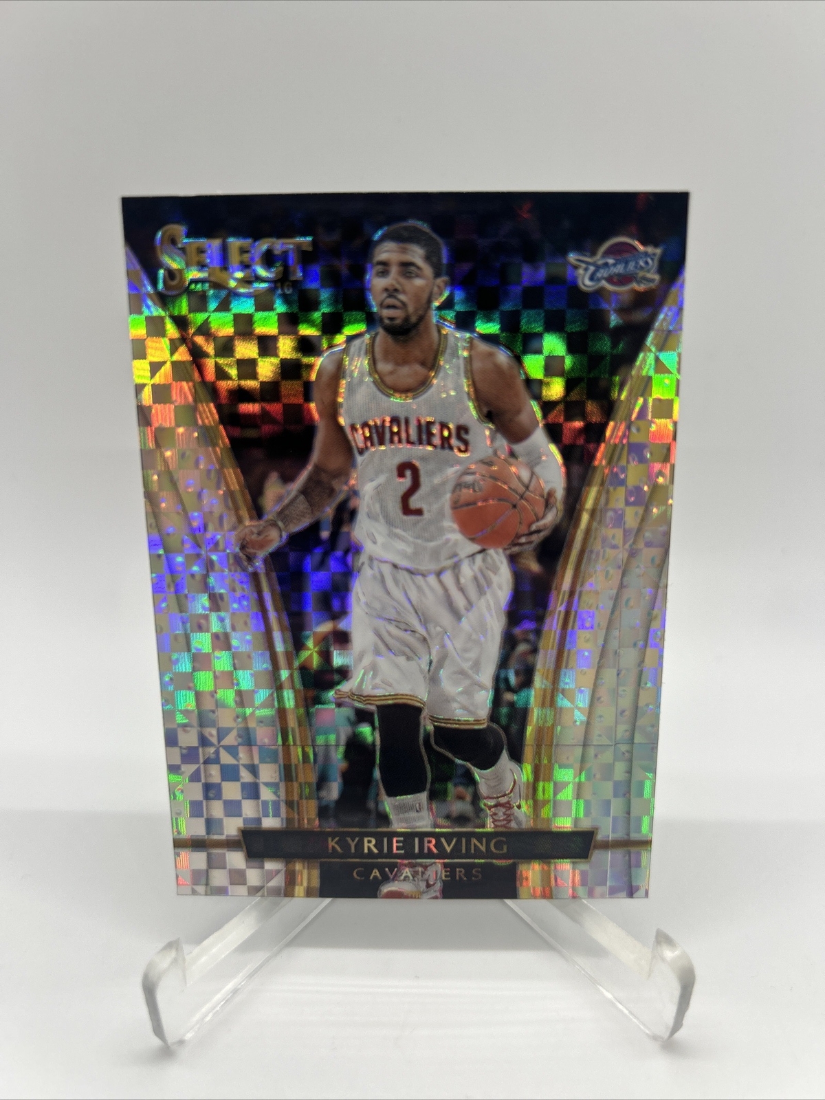 2015-16 Panini Select Kyrie Irving #269 Courtside Silver Prizm Parallel SP