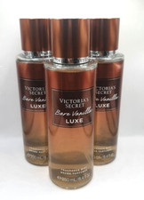 VICTORIA'S SECRET BARE VANILLA LUXE BODY MIST 8.4 FL OZ SET OF 3