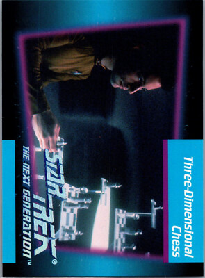 1992 Impel Star Trek The Next Generation: #61 Three-Dimensional Chess