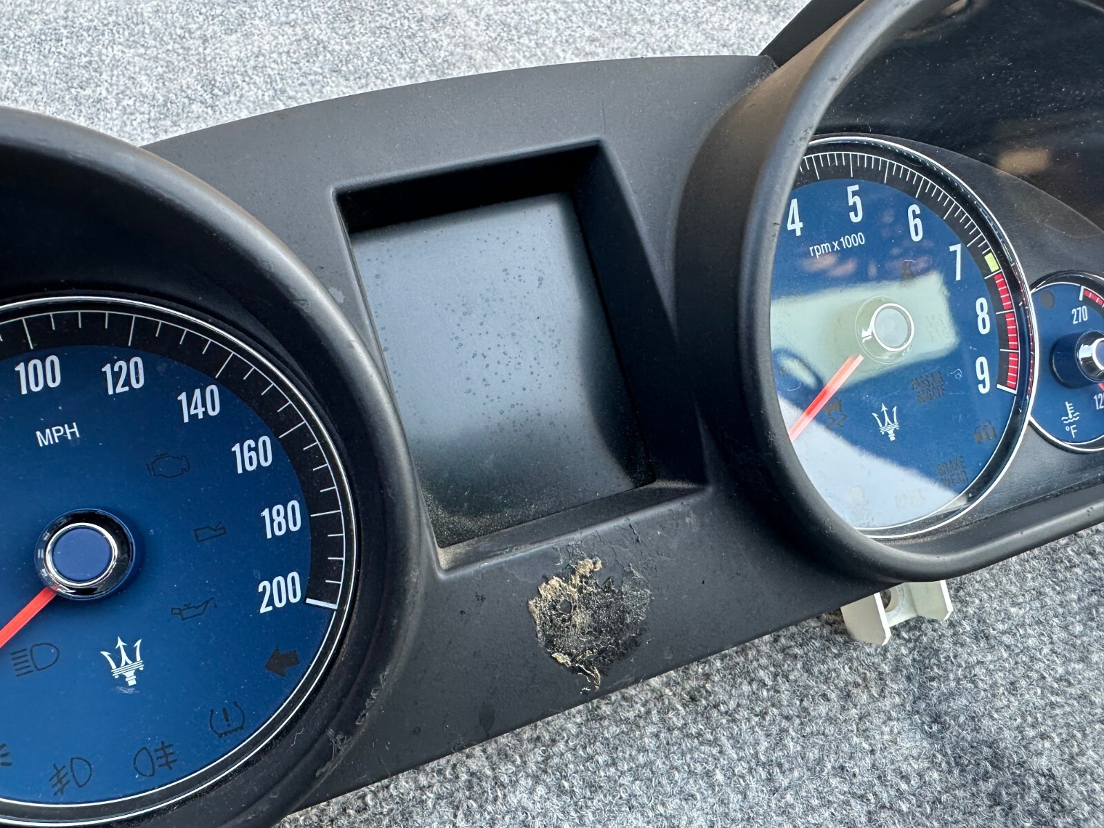 INSTRUMENT CLUSTER SPEEDOMETER ASSEMBLY OEM 09-17 MASERATI GRANTURISMO S M145