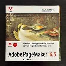 Vintage Adobe PageMaker 6.5 Educational Versi...