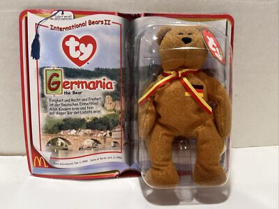 Ty Beanie Baby Germania  Date of Int. Jun 1, 1999 -  Date Of birth Oct. 3, 1990