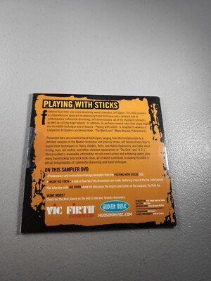 その他 Playing With Sticks [DVD] 直販オーダー Jeff Queen PLAYING WITH STICKS DVD 【公式通販】