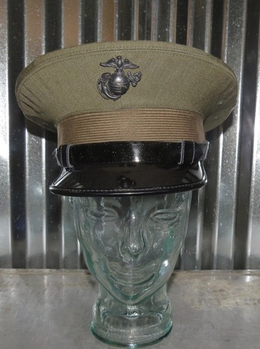 Marine Corps Officer Service Dress Hat 