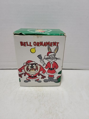 Vintage Warner Bros Looney Tunes Sylvester the Cat Jingle Bell Ornament 1995 - Picture 3 of 6