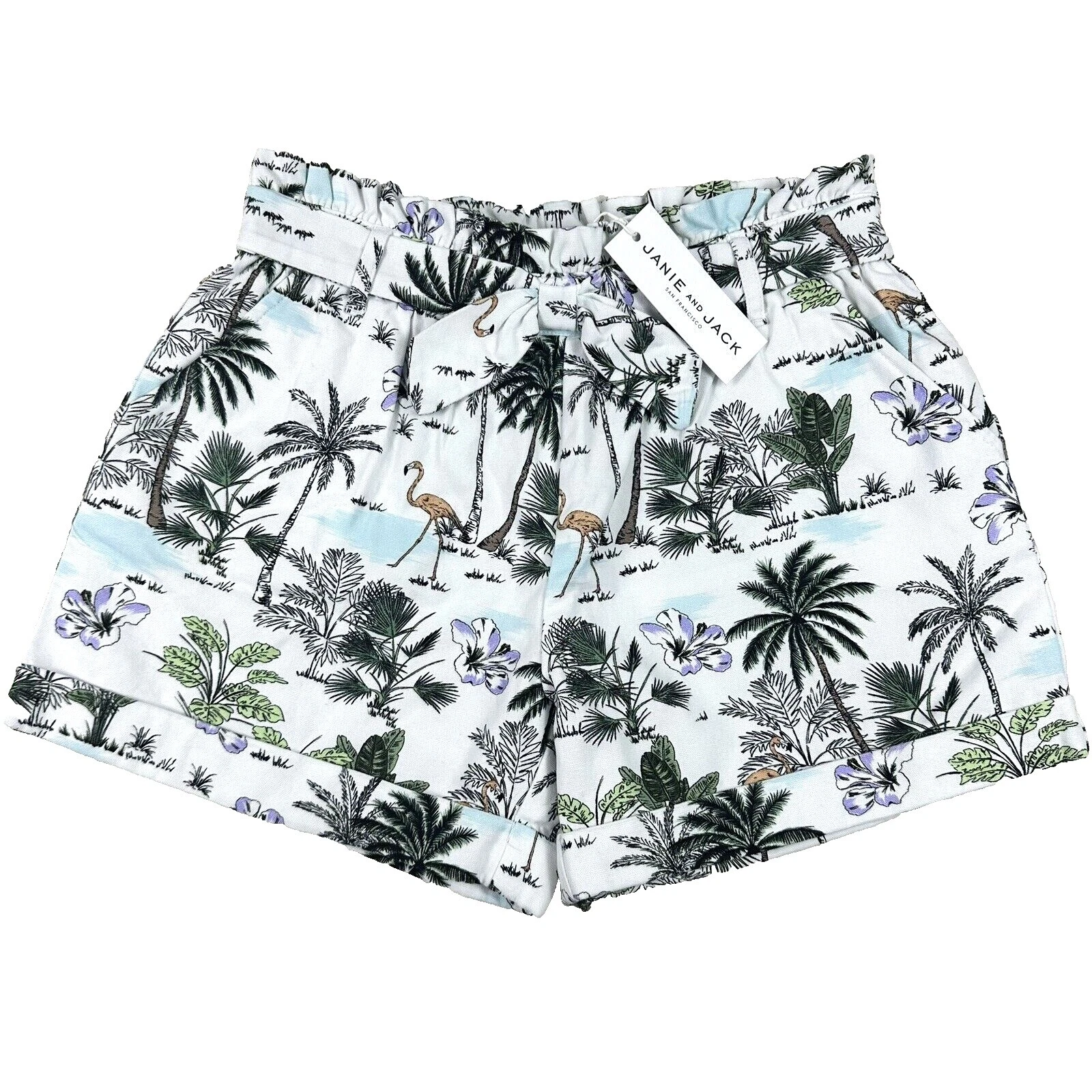 Pantalón corto blanco Janie and Jack para Niñas