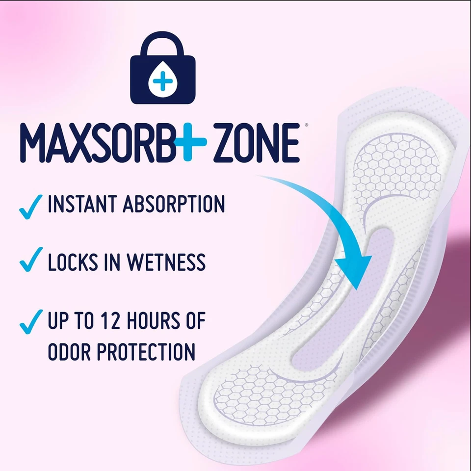 Prevail Incontinence Bladder Maximum Absorbency Control Pads, Long, 39 Count - Image 2 of 4