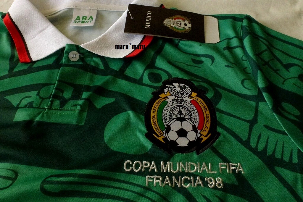 【正規品・新品】ABA SPORT 98 メキシコ代表　サイズXL XL Jersey ABA SPORT Mexico National Team World Cup 1998