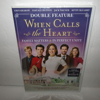 When Calls the Heart Double Feature Family Matters & In Perfect Unity DVD New