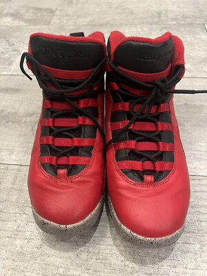 Nike Air Jordan GS Retro 10 BULLS OVER BROADWAY 705179-601  display picture 3
