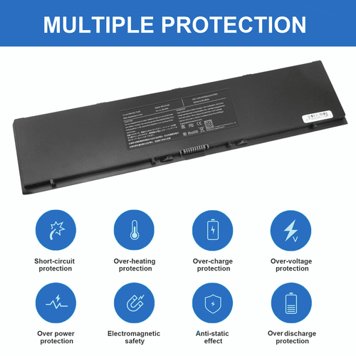 E7440 34GKR Battery For Dell Latitude E7450 E7420 3RNFD PFXCR HJ8KP 47Wh NEW - Picture 5 of 9