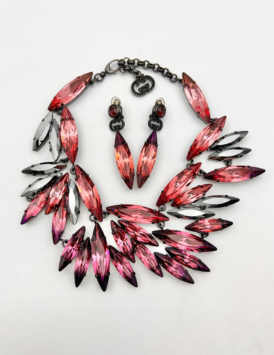 Gucci necklace and clearance earring set