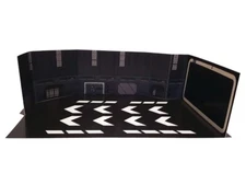 Death Star Hangar Bay Custom Diorama Backdrop Star Wars Micro Galaxy Squadron