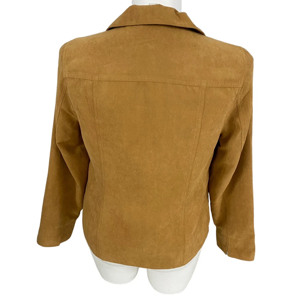 Blazer Studio Works Feminino Tamanho 16 Jaqueta Bronzeada Trabalho Escritório Cápsula Minimalista - Imagem 2 de 4