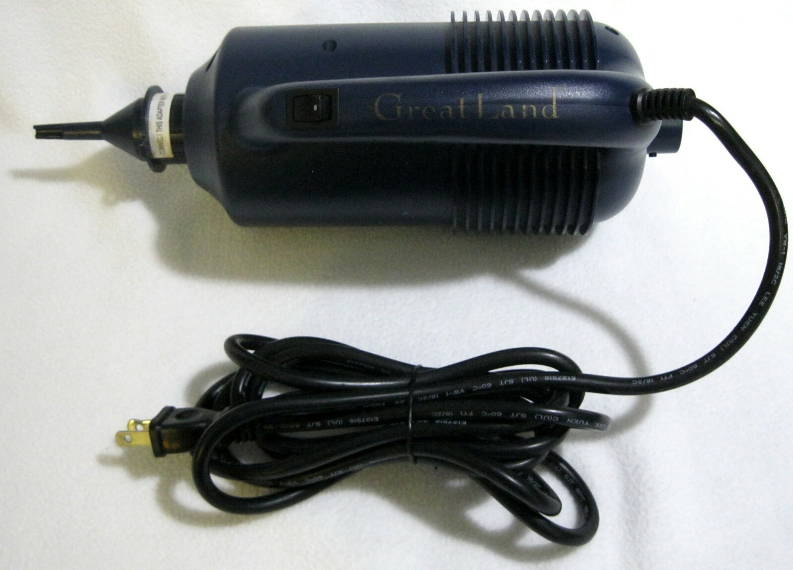 GreatLand FD180A Outdoors Handheld Air Mattress Pump Nozzle VERY GOOD