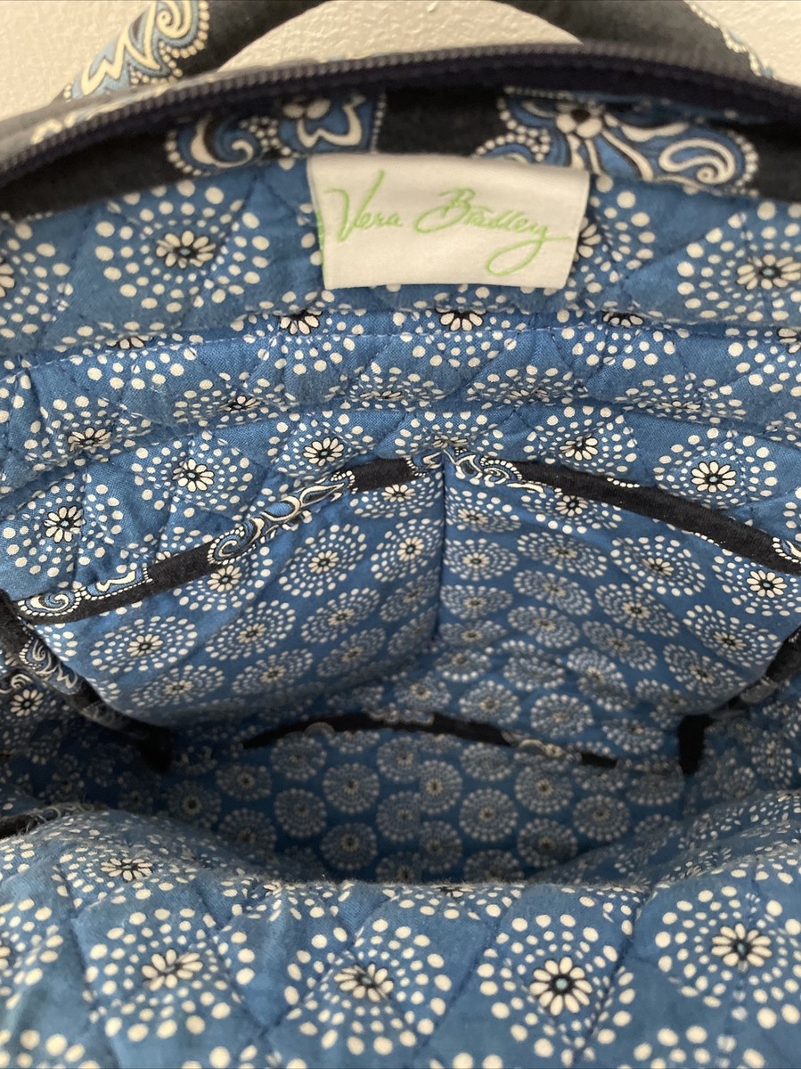 Vera Bradley Floral Pattern Navy Blue Backpack (15”x12”) | eBay display picture 1