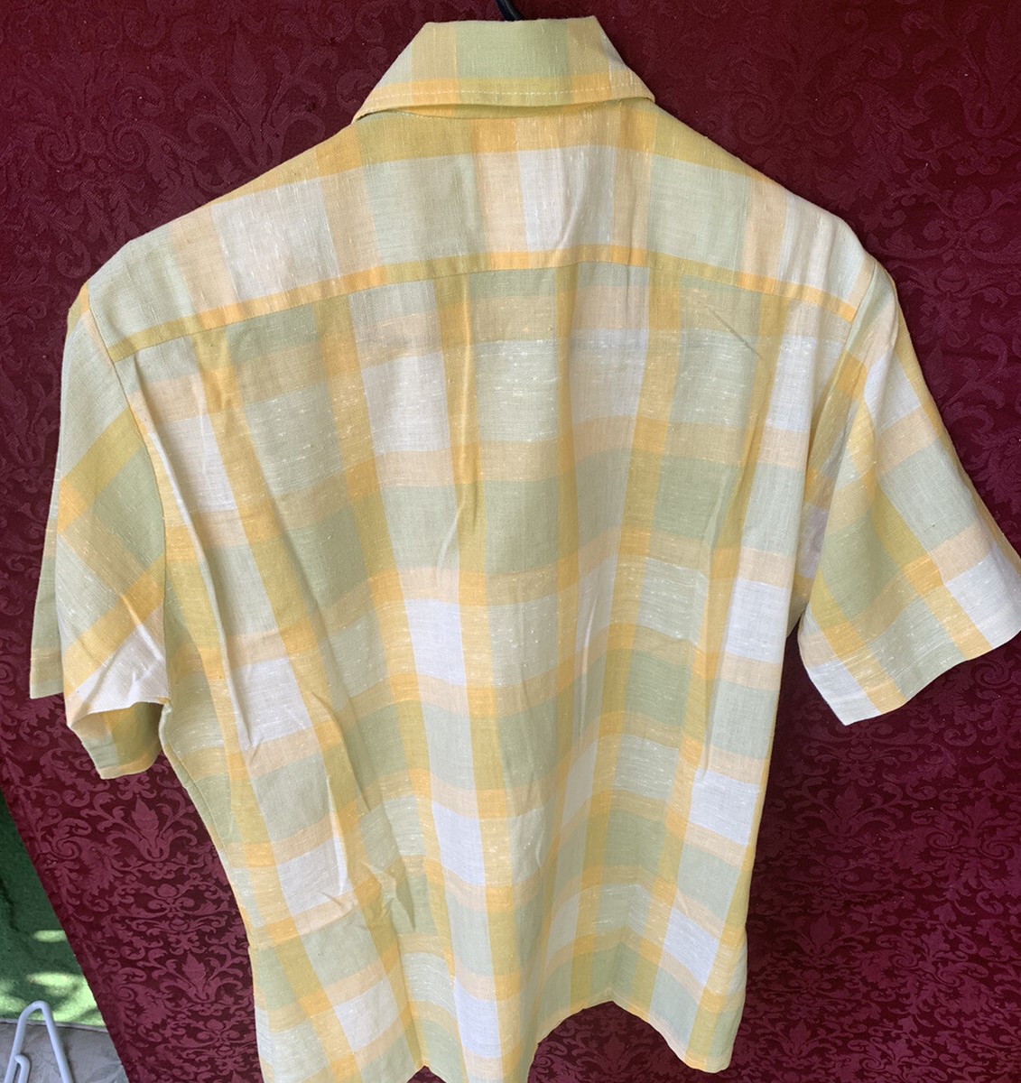 70s ヴィンテージ ARROW King Cotton オープンカラーシャツM 70s ヴィンテージ ARROW King Cotton オープンカラーシャツM
