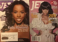 Kelly Rowland 2007, 2012 JET Magazine Lot of 2 Destiny’s Child