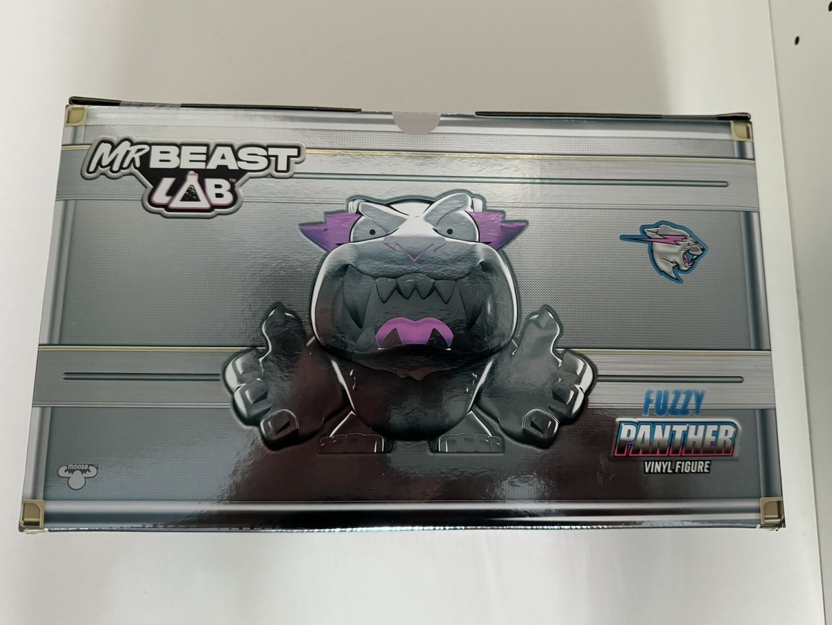 SDCC 2024 Mr Beast Labs Exclusive Moose Toys Fuzzy Panther Vinyl
