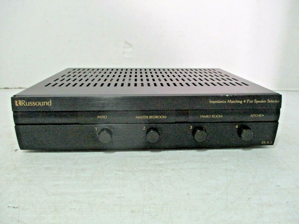 RUSSOUND Impedance Matching Pair Speaker Selector